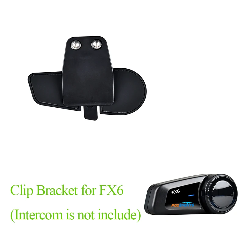 

Fodsports FX6 Motorcycle Helmet Bluetooth Intercom Accessories Intercommunicador moto Clip Bracket Earphone Stand Headset Parts