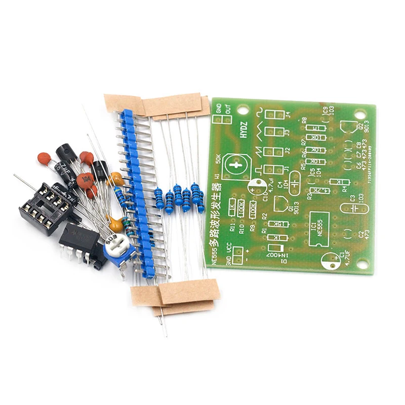 Импульсный генератор NE555 модульный синусоидальный/треугольный/квадратный волн