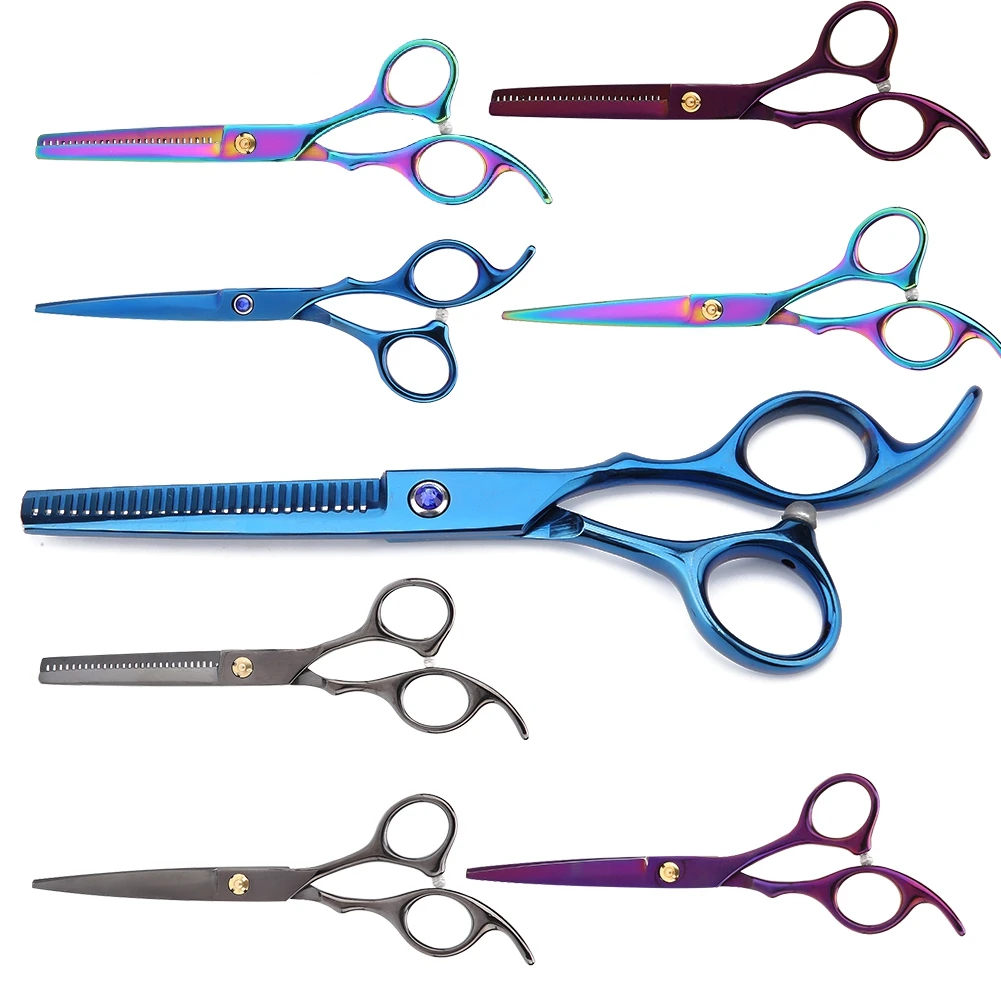 

Stainless Steel Hair Cutting Scissors Styling Tool Set Shears Thinning Barber Scissors Salon Professional Hairdressing Scissors