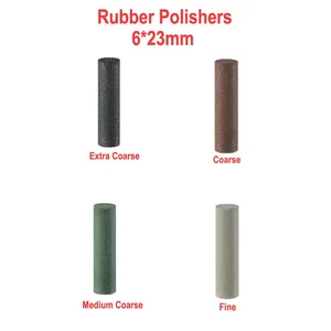 Палочки полировальные резиновые 6*23 мм, 100 шт.