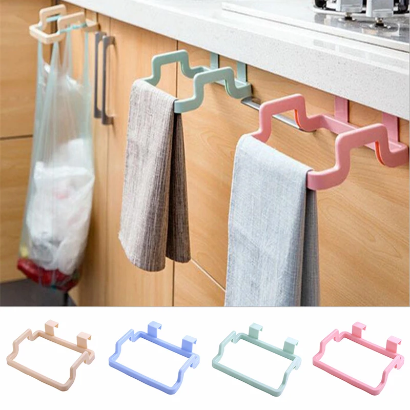

Durable Trash Bag Holder Hanging Trash Rack New Outdoor Towel Hanger Portable Rack Portable Trash Bag Rack Kitchen Tool Useful