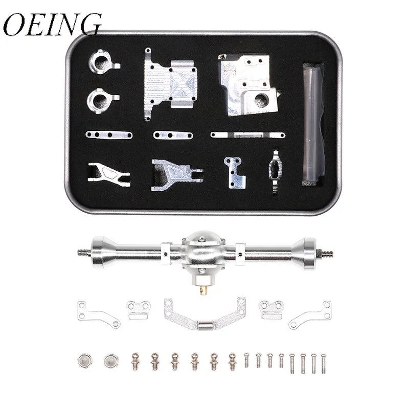 Orlandoo Hunter DIY металлический CNC двойной Wishbone передний мост и задний для 1/32 P02 Tundra