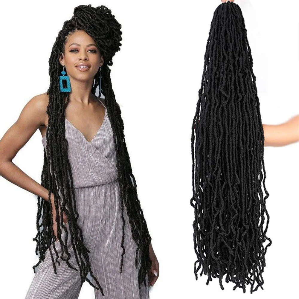 

CLong Nu Locs искусственные волосы для наращивания, 36/24/18 дюймов