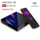 4K HD Smart TV Box Высокое разрешение Allwinner H616 процессор MINI V8 четырехъядерный RK3228A Android 10,0 инфракрасный пульт дистанционного управления 3D