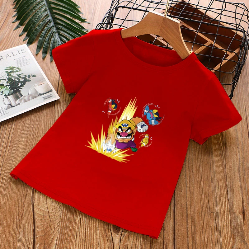 

Classic Games Super Mario T Shirt Men Women Children Adventure Tops Boy Girl Kids Cool Tee Super Smash Bros Fashion T-shirt