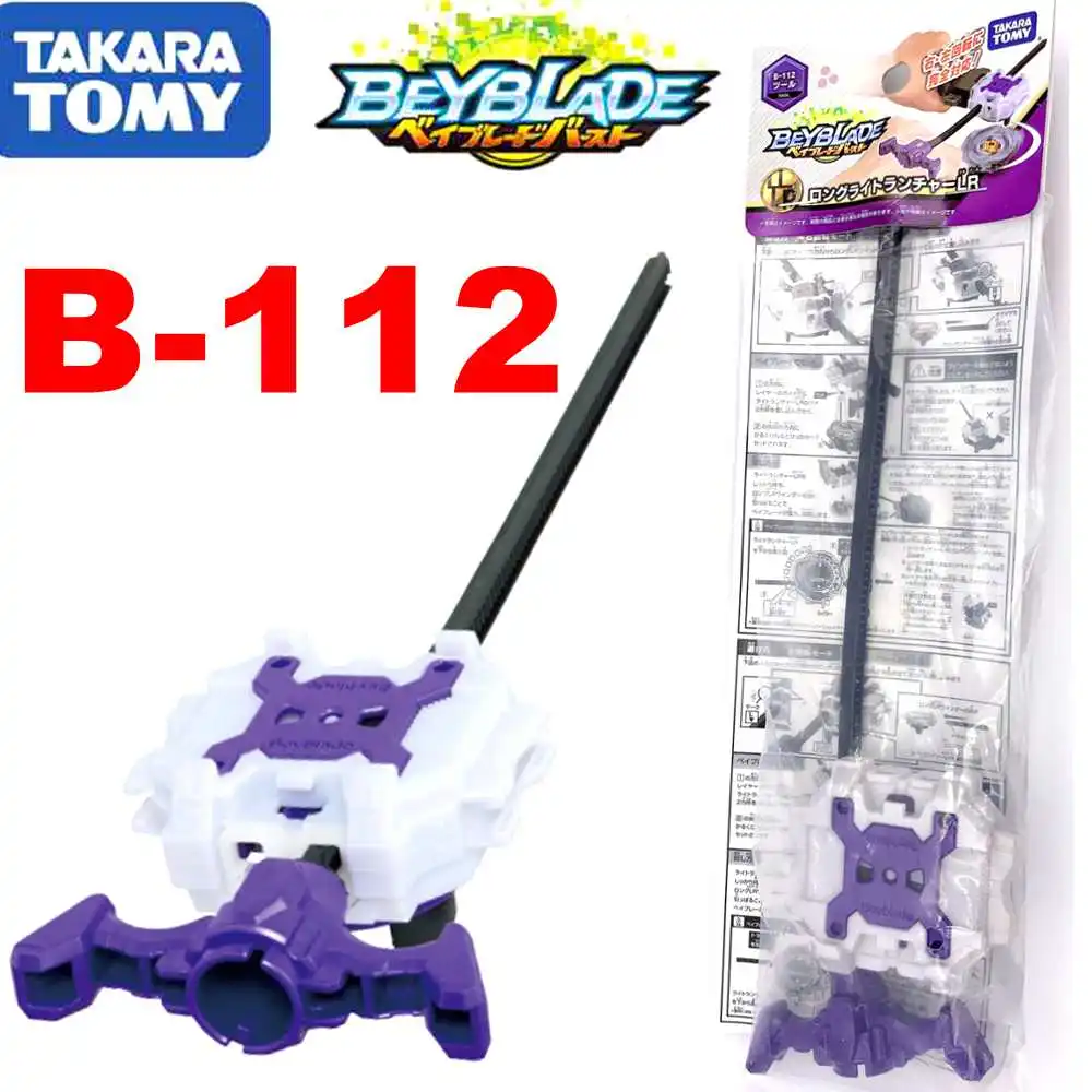 TAKARA TOMY Beyblade Burst B 112 длинная световая пусковая установка LR Tool Original Super Z|Волчки| |