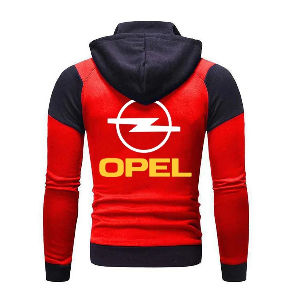 

2021 New For OPEL Jacket Men Sweatshirt Hoody Spring Autumn Fleece Cotton Zipper Hoodies HipHop Harajuku Male Clothing