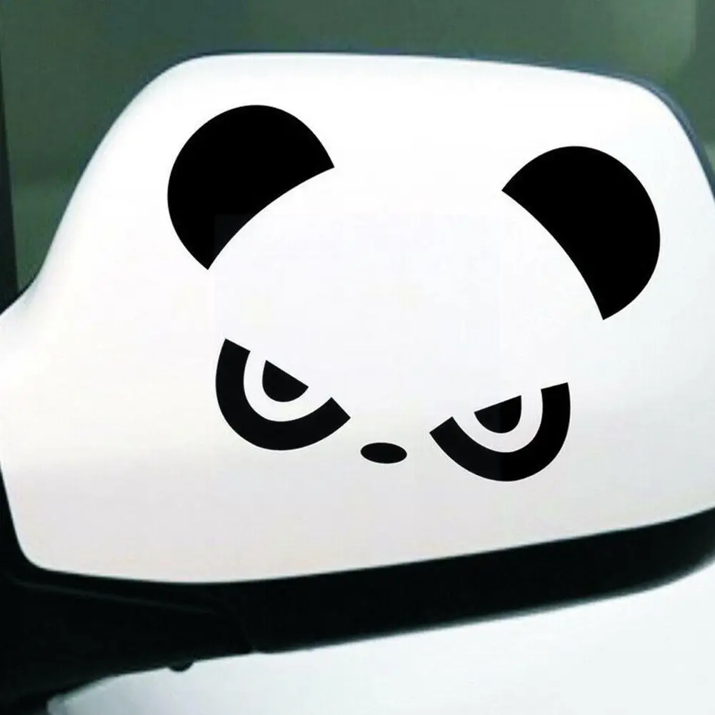 

Cartoon Panda Decorative Sticker Rearview Mirror Car Styling Exterior Modification Decals Car Sticker Sticker Animal Person C7U3