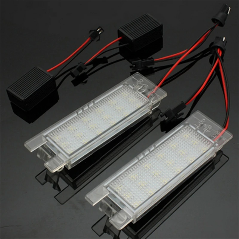 Светильник светодиодный номерного знака 6500 К 12 В 2 шт. | Автомобили и мотоциклы