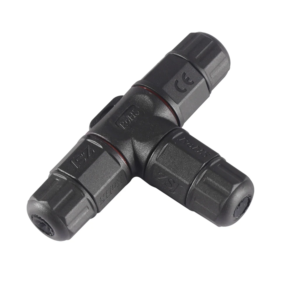 3 ходовая распределительная прямая Соединительная коробка IP68 Водонепроницаемая