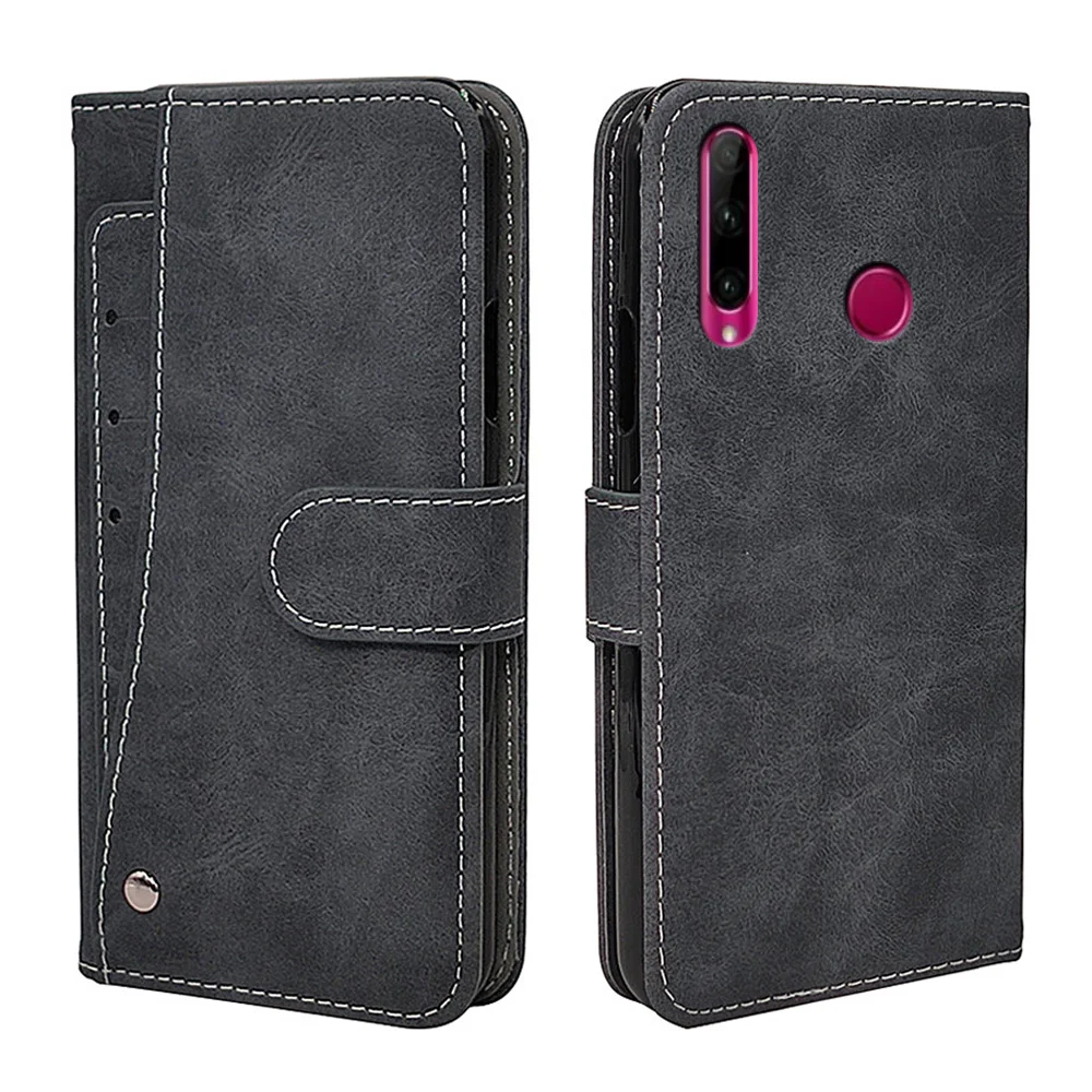 

Роскошный Винтажный чехол для Huawei Honor 10i, кожаный силиконовый чехол-книжка с бумажником для Huawei Honor 10 i, чехол с держателем для карт