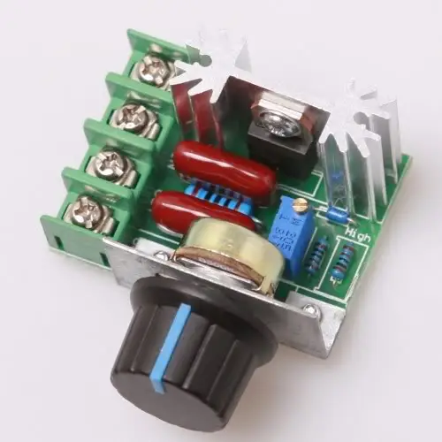 Регулятор напряжения диммирующий потенциометр контроллер скорости термостат