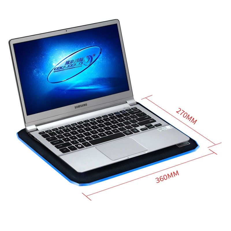 Охлаждающее устройство для ноутбука охлаждающая подставка с 5 шт бесшумными