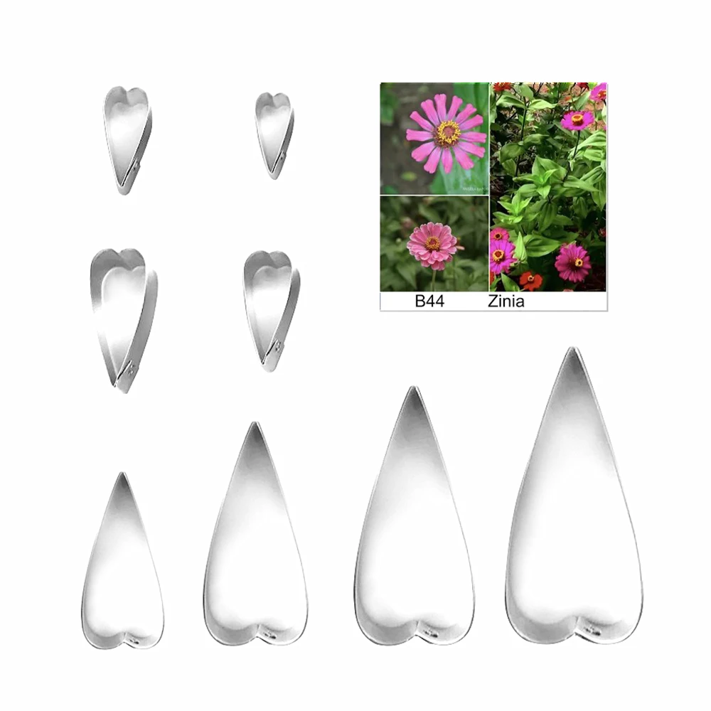 Zinia помадные сахарные ножи для цветов украшения торта выпечки Полимерная глина