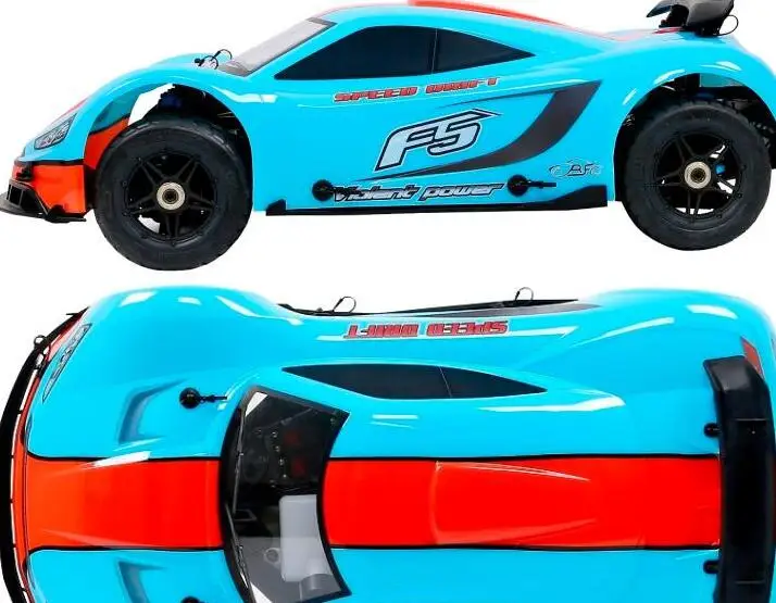 1/5 масштаб для гоночного ралли скорости дрифта газа 36CC RC плоский автомобиль 4WD F5