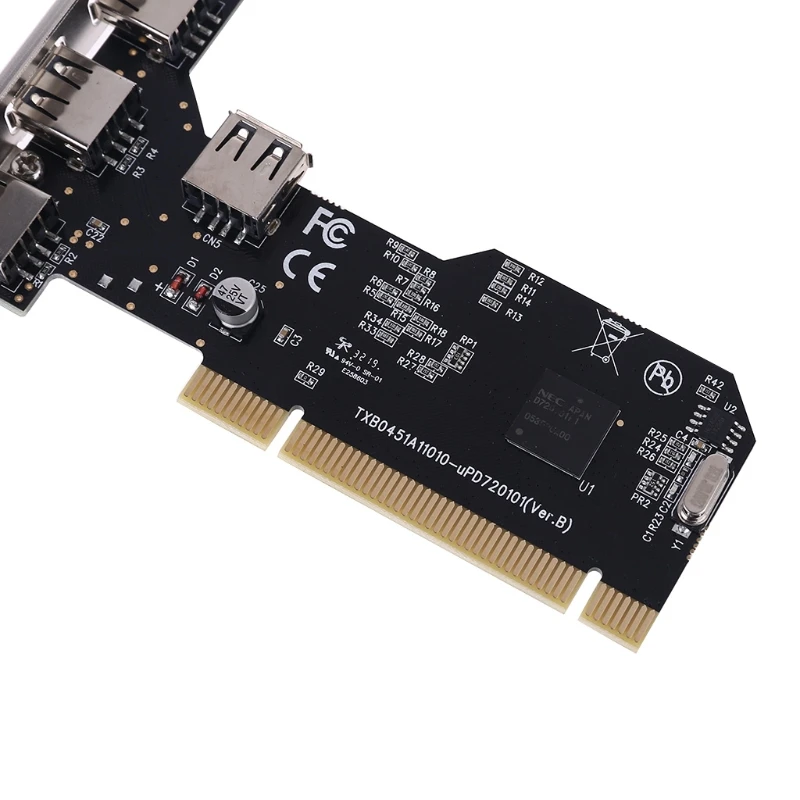 Плата расширения контроллера PCI Hub с 5 портами USB 2 0 480 Мбит/с преобразователь