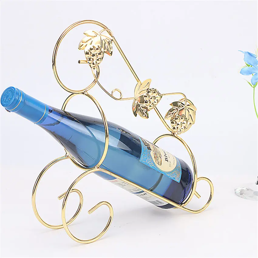 Стеллаж для вина держатель Полка характер металлический велосипед Практическая