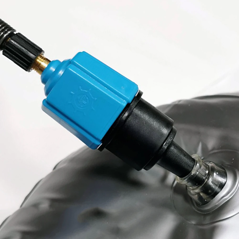 3 in 1 air valve adaptor compressor car tyre inflation pump nozzle inflate vavel of bed boat kayak sup board stand up paddle | Спорт и