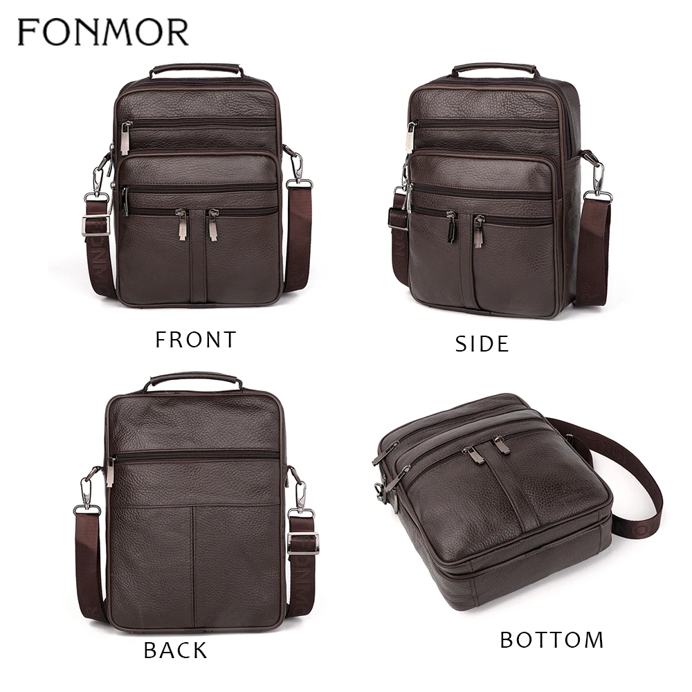 Сумка мужская из натуральной воловьей кожи через плечо для Ipad|Сумки с ручками| |