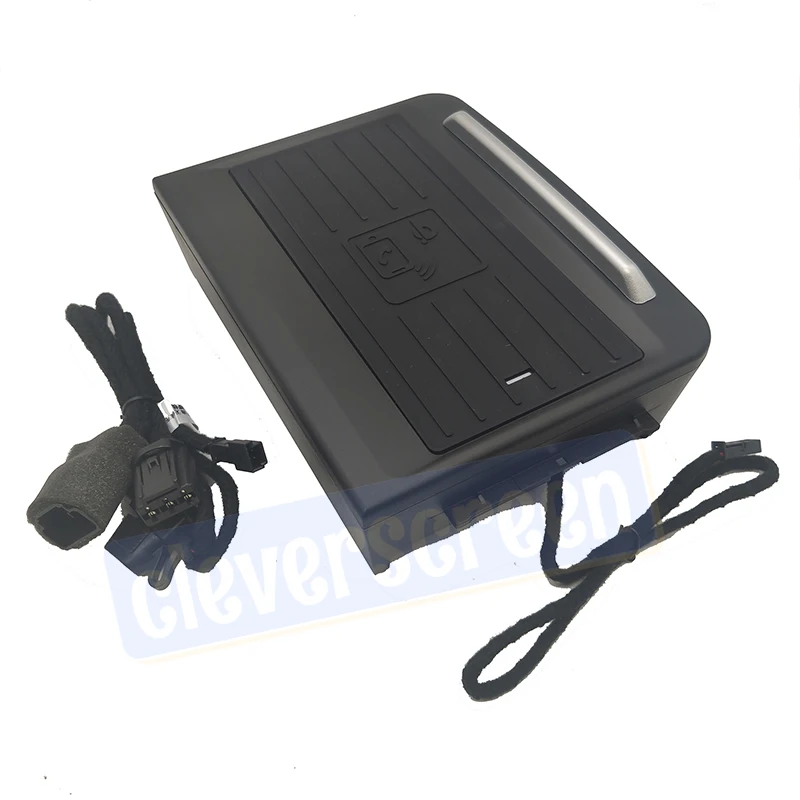 new wireless charger for audi q5l cordless charging board armrest box phone holder for iphone charge case free global shipping