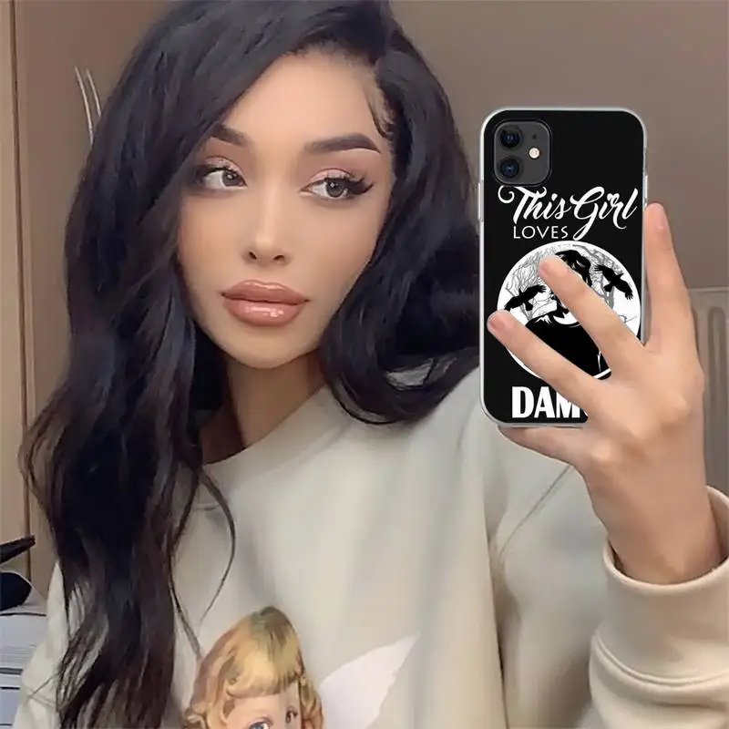 

the Vampire Diaries fashion Phone Case For iphone 12 mini 5 5s 5c se 6 6s 7 8 plus x xs xr 11 pro max