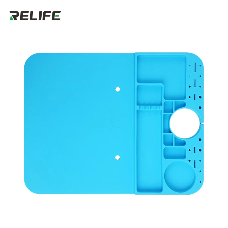 

RELIFE RL-004M Microscope B1 base maintenance pad Desk Mat Heat Insulation Silicone Pad for Microscope Repair Station Tool