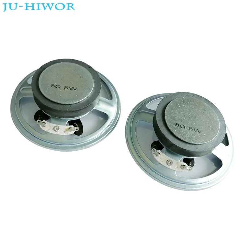 Динамик 8 Ом 5 Вт, диаметр 76 мм (3 дюйма), круглый, водонепроницаемый, с яркой бумажной конусом и магнитом высотой 45 мм и внешней высотой 24 мм.