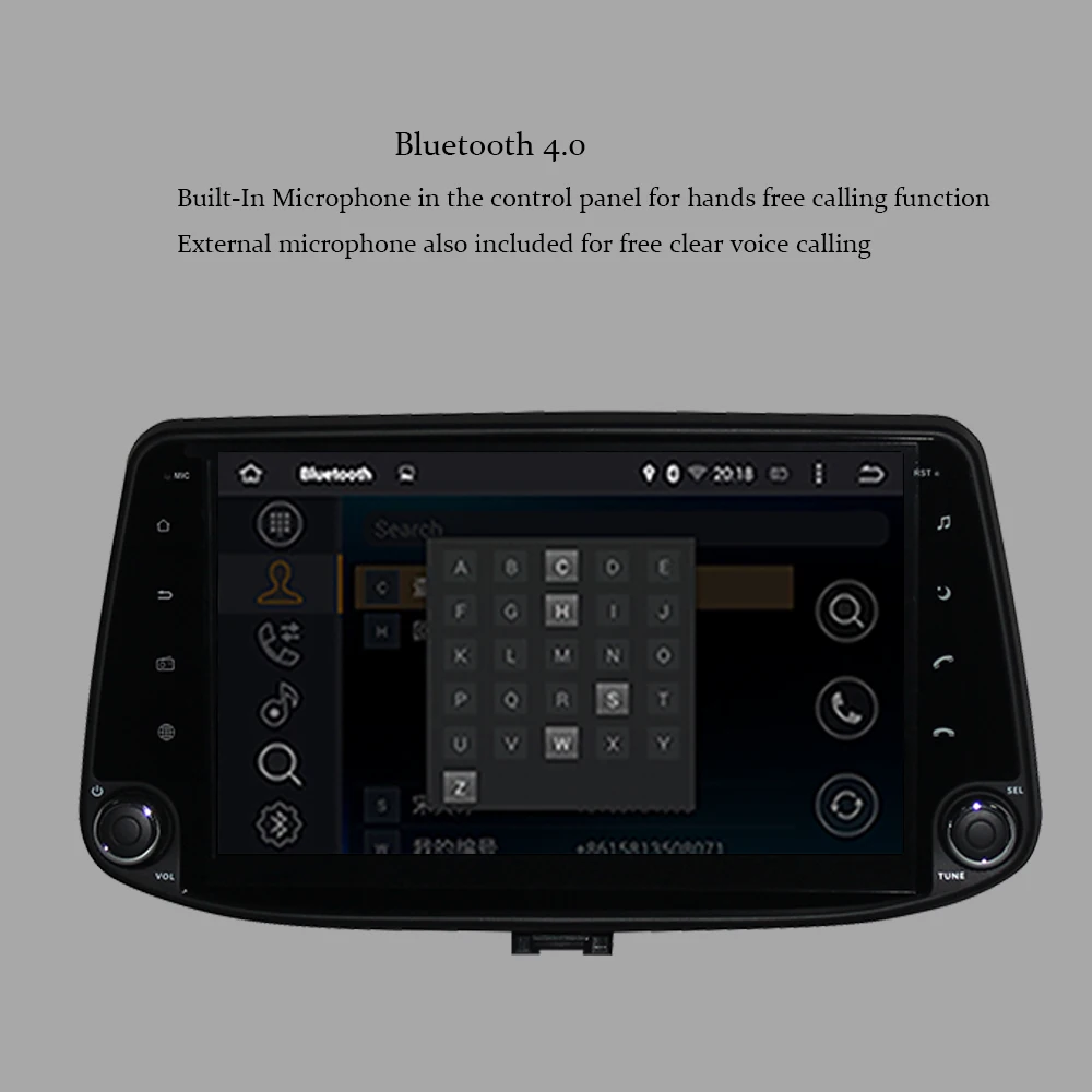 Автомобильный мультимедийный DVD-плеер на Android 10 0 с GPS-навигацией для Hyundai i30 2017-2022