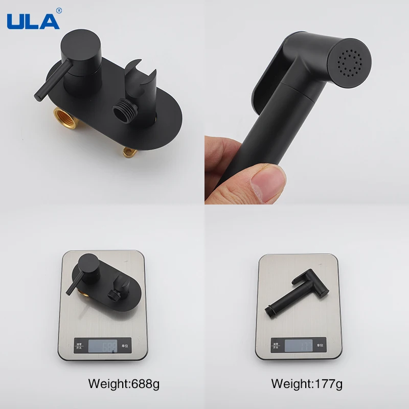 Латунный смеситель для биде с клапаном Shattaf портативный кран унитаза горячей и