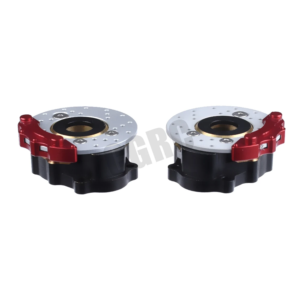 Латунная осевая крышка рулевого стакана и тормозной суппорт для 1/10 RC Crawler Car Traxxas