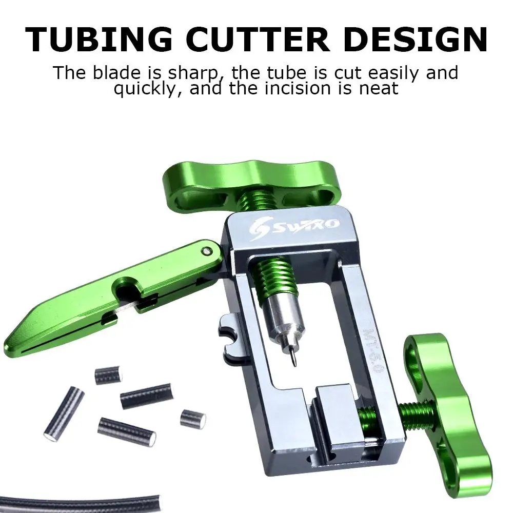 

Green MTB Frame Guide Bicycle High Quality Cycling for Road Bicycle Accessories Installation Needle Driver Tool Bike Outdoor