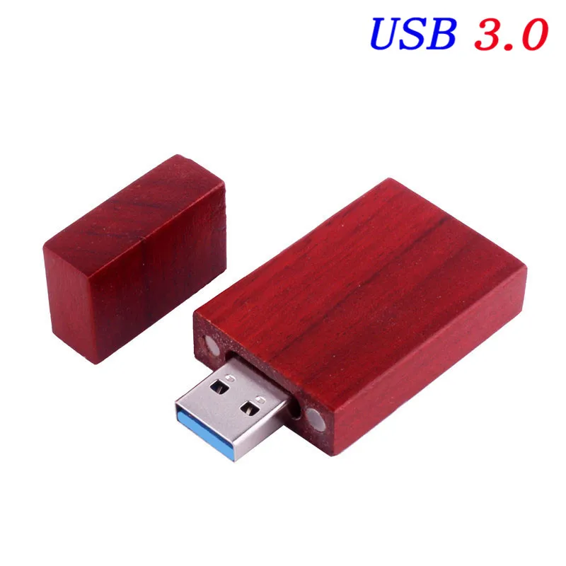 JASTER USB 3,0(более 10 шт. бесплатный логотип) деревянный USB флэш-накопитель USB+ коробка Флешка 4 г 16 г 32 г 64 г Пользовательский логотип фотография свадебный подарок - Цвет: A