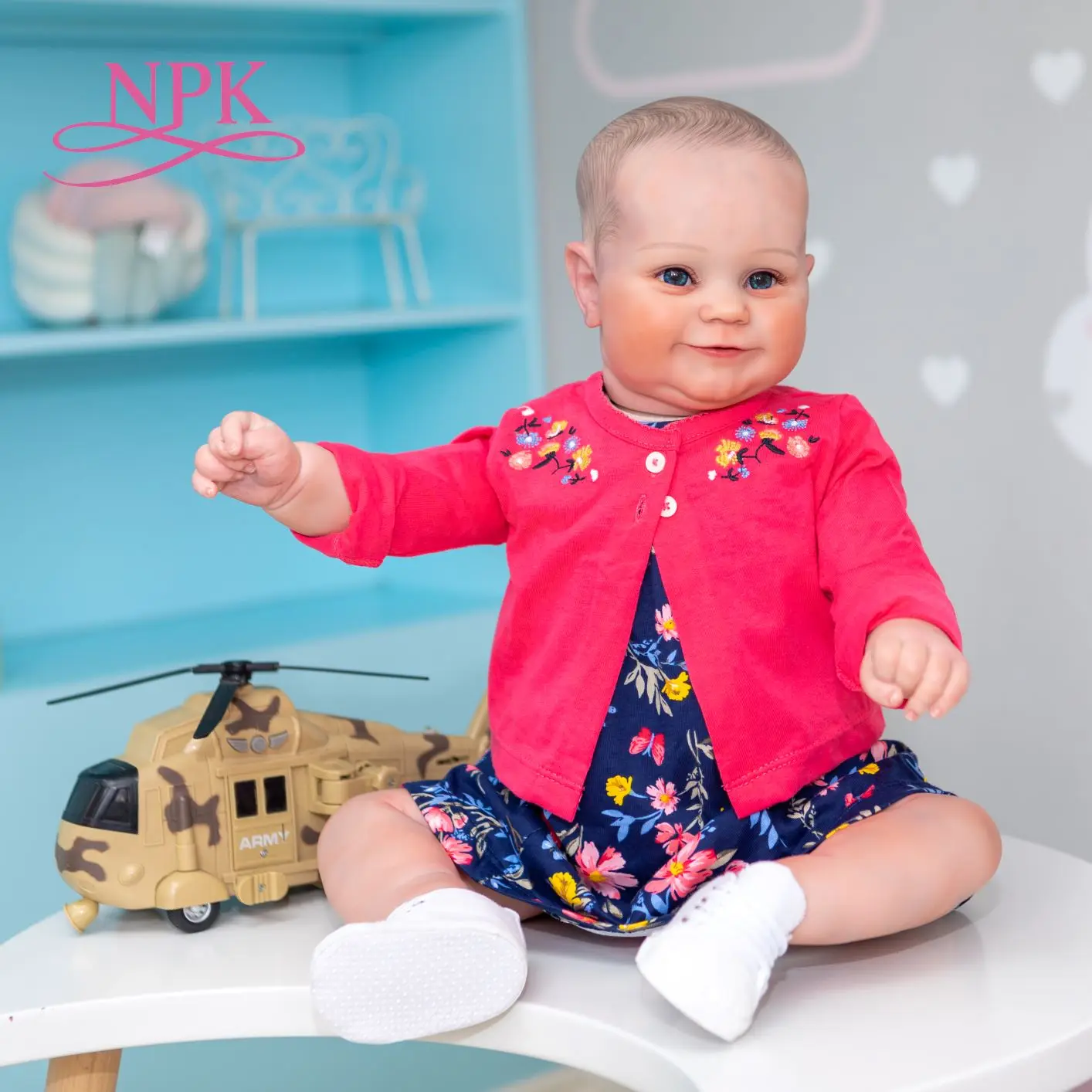 

60CM Bebe reborn Maddie fat girl reborn baby siilcone doll lifelike detailed hand painting real soft touch doll toys gift