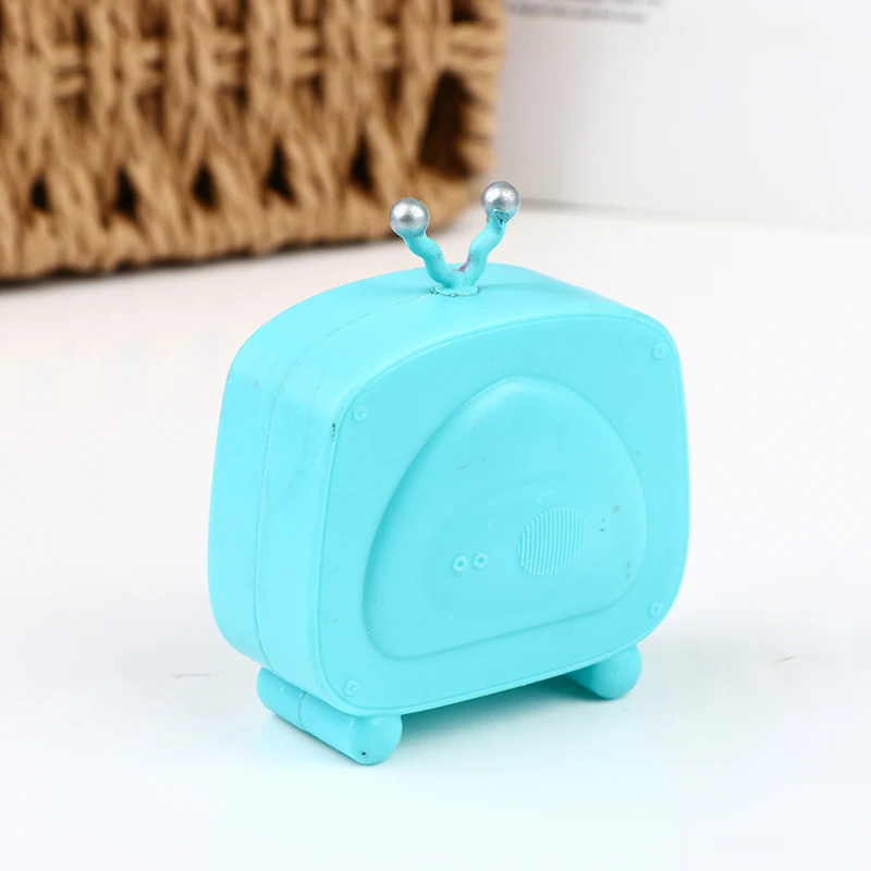 

1pc Dollhouse Miniature Flat Screen TV Television Doll House Furniture Accessories Toy Furniture Toys For Doll