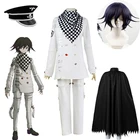 Костюм для косплея кокичи Ома из аниме данганронпа V3, японская школьная форма, костюмы, наряды, карнавальные парики на Хэллоуин