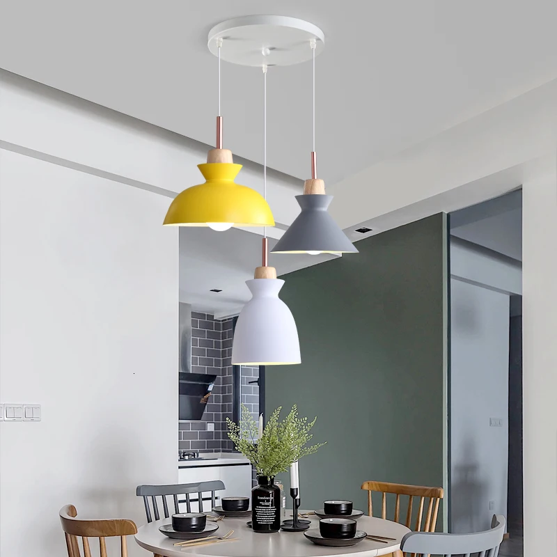 Современный промышленный подвесной потолочный светильник в европейском стиле