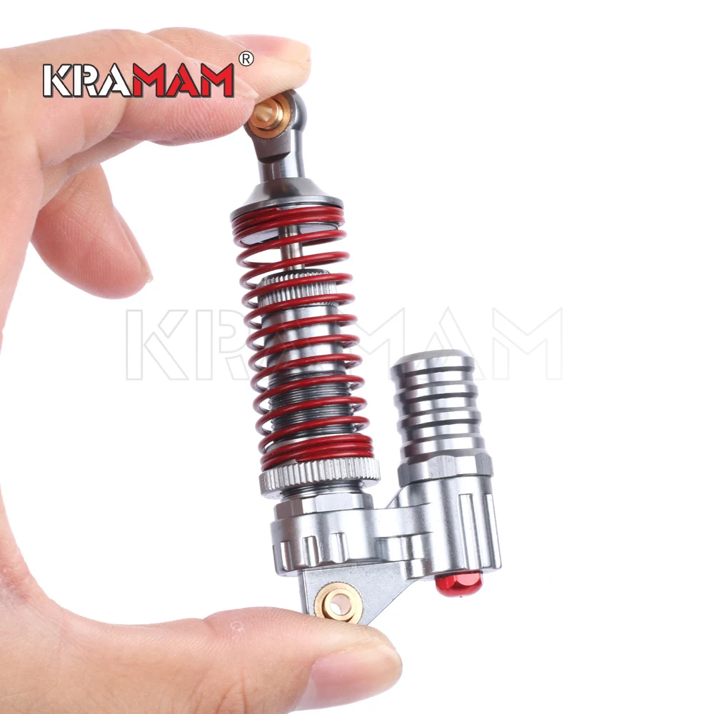 

4 шт. 90 мм Алюминий сплав нефти подвеска потрясений амортизатора демпфер комплект подходит для Радиоуправляемая модель Axial SCX10 II D90 TRX-4