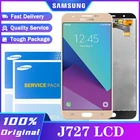 Оригинальный дисплей для Samsung Galaxy LCD J7 J727 SM-J727P J727V J727A телефон LCD сенсорный экран дигитайзер сборка запасные части