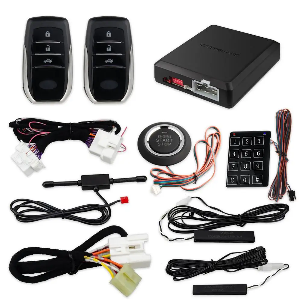EASYGUARD CAN штекер шины и играть PKE комплект подходит для toyota Camry 7 го поколения 2015 2016