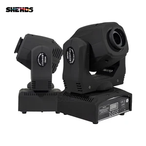 Прожсветильник светодиодный с подвижной головкой, DMX 911 каналов, ведущий-ведомый, автозапуск, звуковой контроллер, 2 шт., 60 Вт