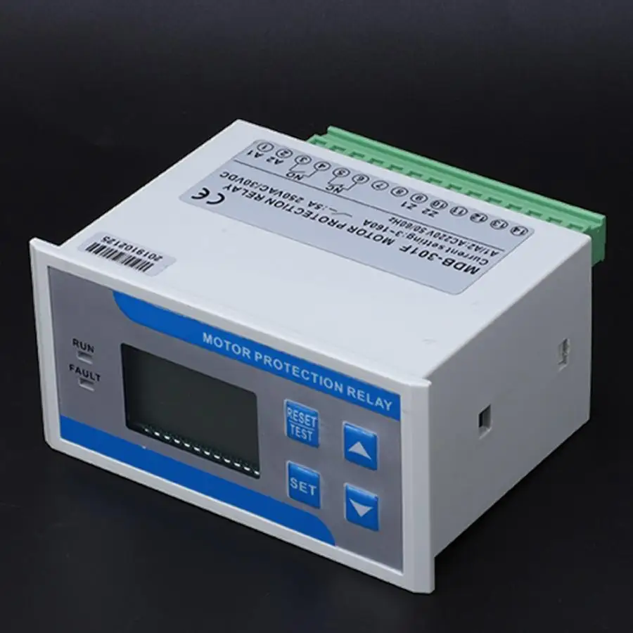 Протектор двигателя с цифровым дисплеем 220 В переменного тока 3 160 А|Защита
