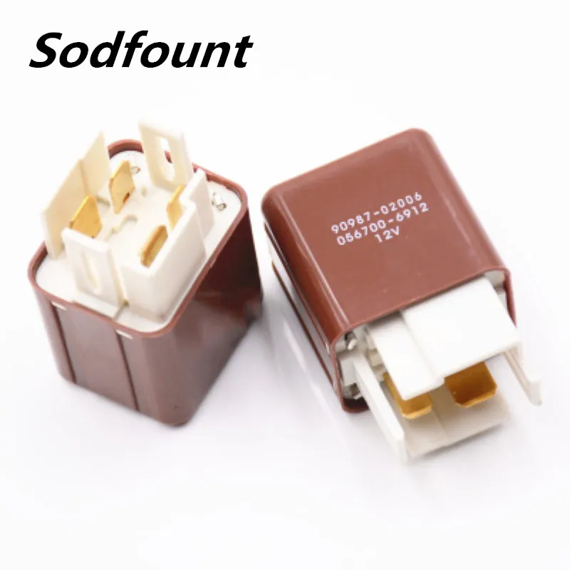 Автомобильное реле фары 12V 4pin 5pin 90987 1 шт. | Обустройство дома