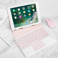 for ipad keyboard smart case with toucpad keyboard mouse for ipad air 3 4 7th 8th generation pro 11 9 7 2017 2018 10 2 8th 7th