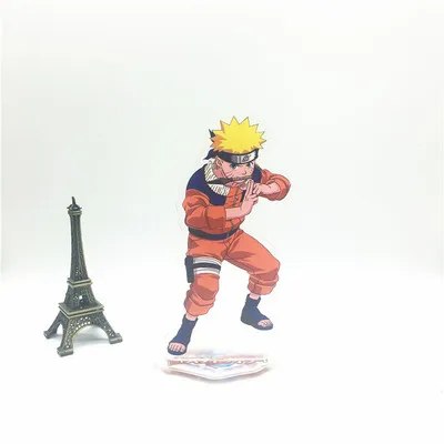 2 Брелок в стиле аниме Наруто Jiraiya Sabakuno Gaara Саске Хатаке Какаши Hoshigaki Kisame милый забавный мультфильм акриловый брелок - Цвет: 2