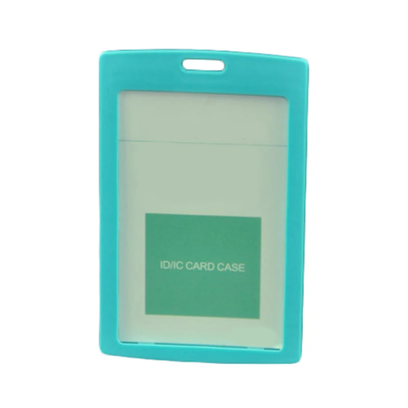 Solid Color Work Employee Name ID Card Cover Plastic Certificate Identity Badge Women Men Business Credit Holder Case | Багаж и сумки