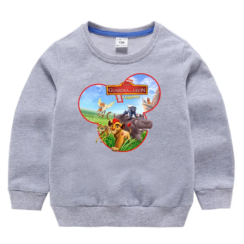 Детский свитер с изображением короля льва Микки Маус голова детский осенне