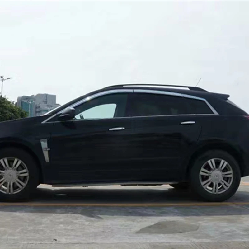 

Use For Cadillac SRX 2010--2015 Year 6 Pcs Windows Visor Body Kit Door Accessories Electroplated Parts Rain Sun Shield
