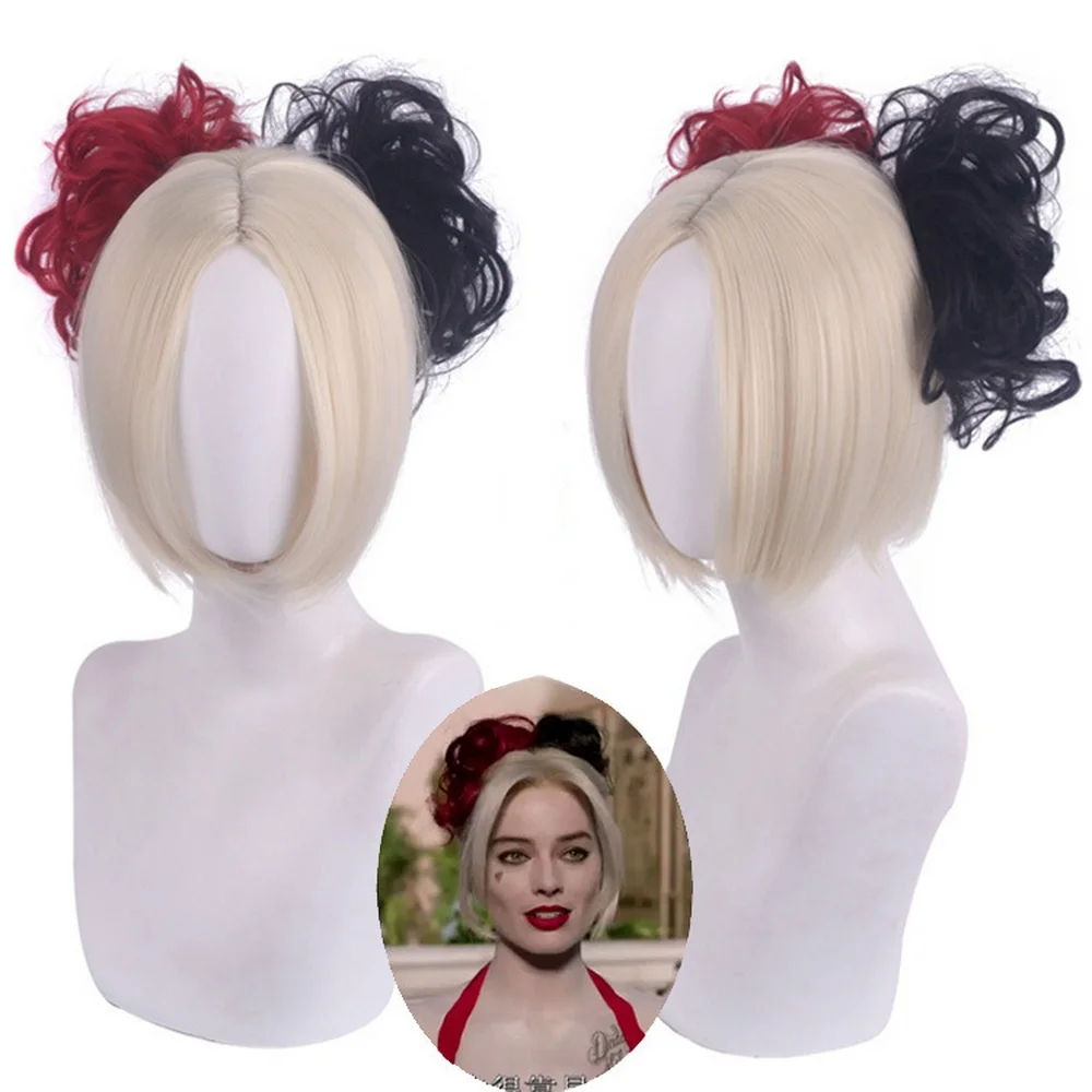 

Anime Birds of Prey Cosplay Wig Synthetic Hair Halloween Party Wigs Adult Props