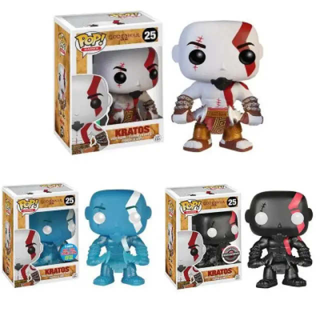 Funko pop God of War Kratos 25# CharactersGaming периферийные устройства ПВХ фигурка игрушки аниме модель для подарка на день рождения