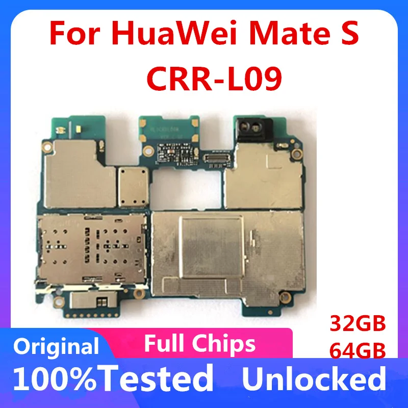 Материнская плата для HuaWei Mate S материнская 32 ГБ 64 оригинальная разблокированная с